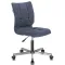 Кресло Бюрократ CH-330M/LT-27 без подлокотников темно-синий крестовина металл главное фото в маленьком размере